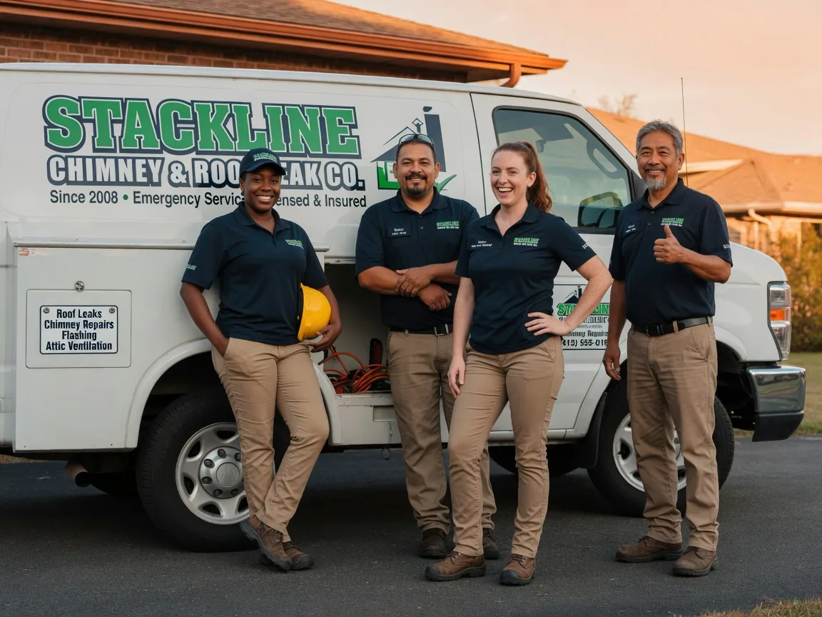 Chimney flashing repair company in Holly Springs, MS